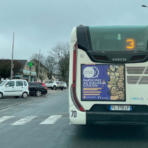 Affiche Bus Imagine La Nièvre
